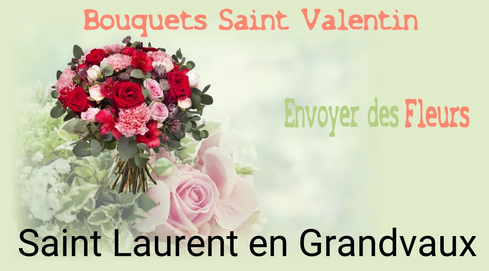 Roses de Saint-Valentin livrées à Saint-Laurent-en-Grandvaux